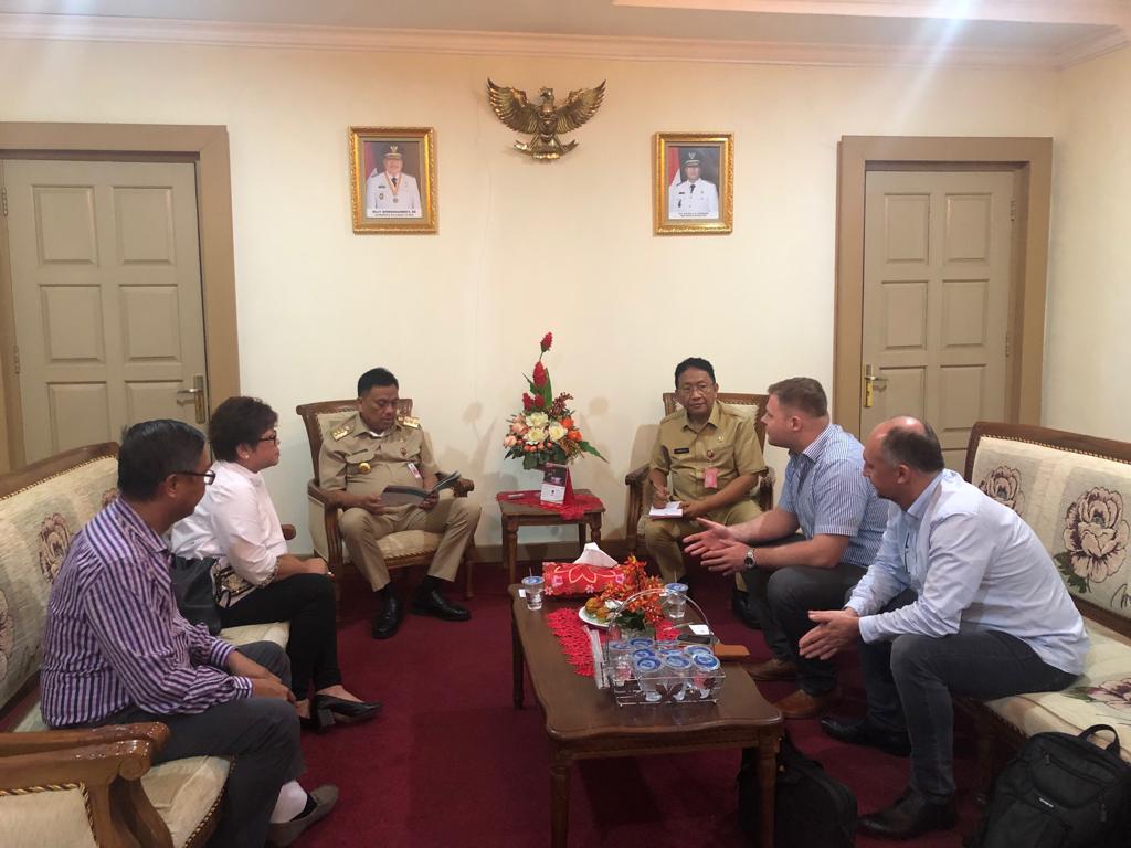 Gubernur Ketemu Investor Ceko, Rencana Bangun Pembangkit Listrik Mikrohidro di Tincep