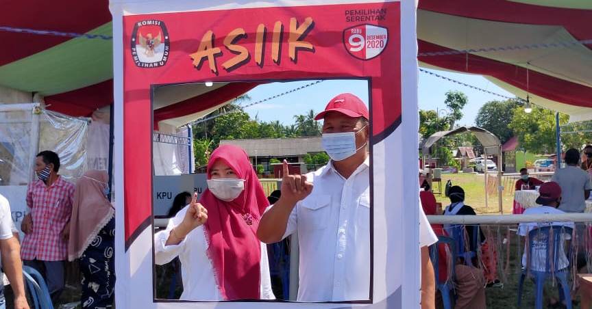 Pasangan Riski Hanya Peroleh 9 Suara di Desa Pinsel, Berkah Menang Telak