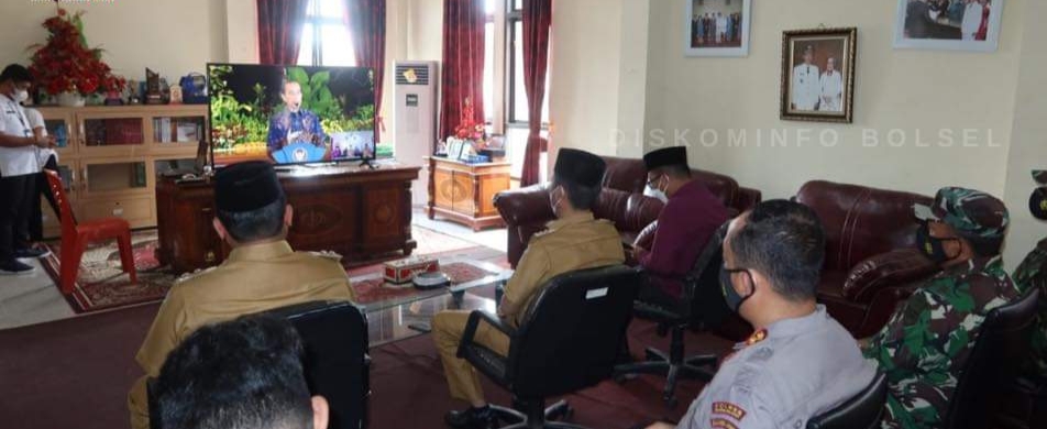 Bupati Iskandar Kamaru Beber Kiat Sukses Menangi Pilkada Bolsel di Hadapan Presiden Joko Widodo