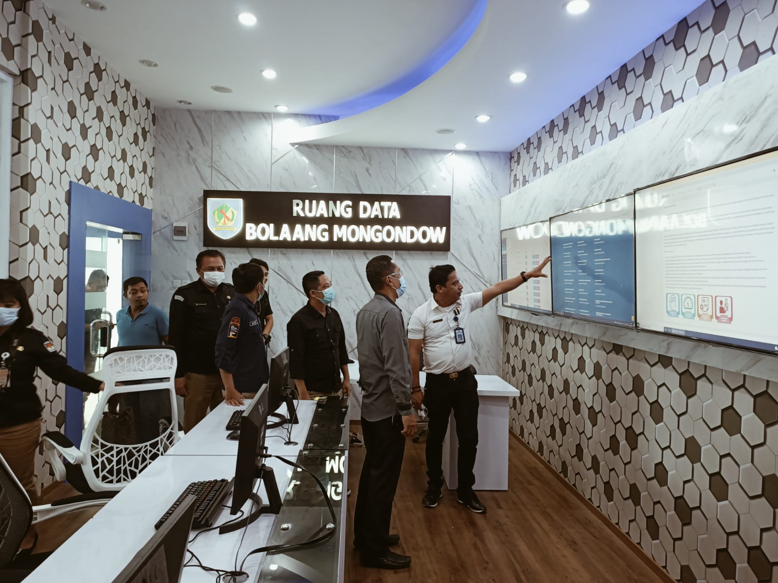 KPU dan Diskominfo Bolmong Jalin Kerjasama Hadapi Persiapan Pemilu 2024