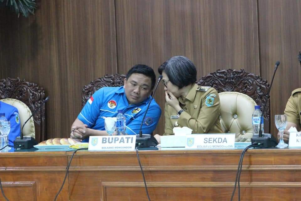 Jackson Kumaat Ucapkan Selamat kepada Pengurus DPD KNPI Bolmong