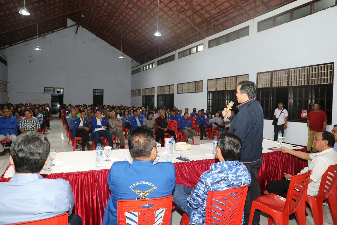 Demokrat Kerahkan Kader se-Minahasa Konsolidasi Menangkan RR-RD