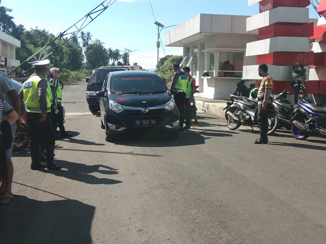 Tingkatkan Pengendalian Covid-19, Jajaran Polda Sulut Beroperasi di Pos Terpadu KEK