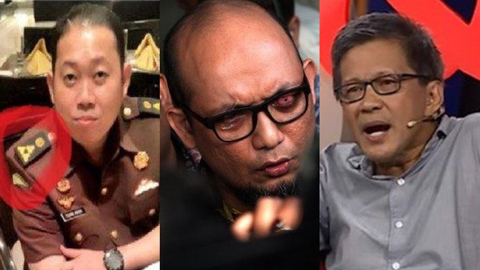 Rocky Gerung Sindir Jaksa Fedrik Adhar Siram Air Keras ke Mata Publik: Novel Tak Peduli Lagi Matanya