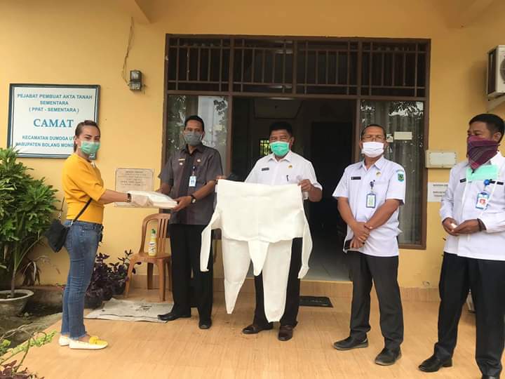 Legislator Cantik Bolmong Ini Salurkan APD dari CEP Pada Tenaga Medis
