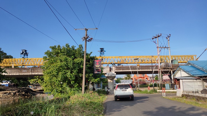 Progres Jembatan Tumumpa Manado Capai 70 Persen, Pekerja Sebut Tak Akan Selesai Tepat Waktu