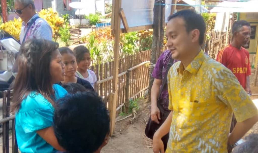 Dr Jerry Sambuaga Disambut Masyarakat Pulau Lembeh Bitung