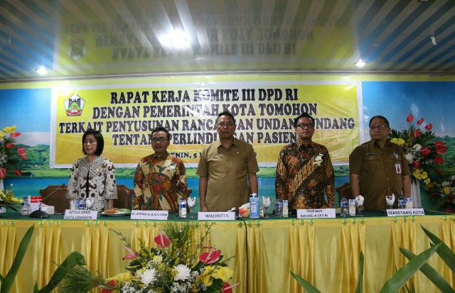 Komite III DPD RI Lakukan Kunjungan Kerja ke Tomohon
