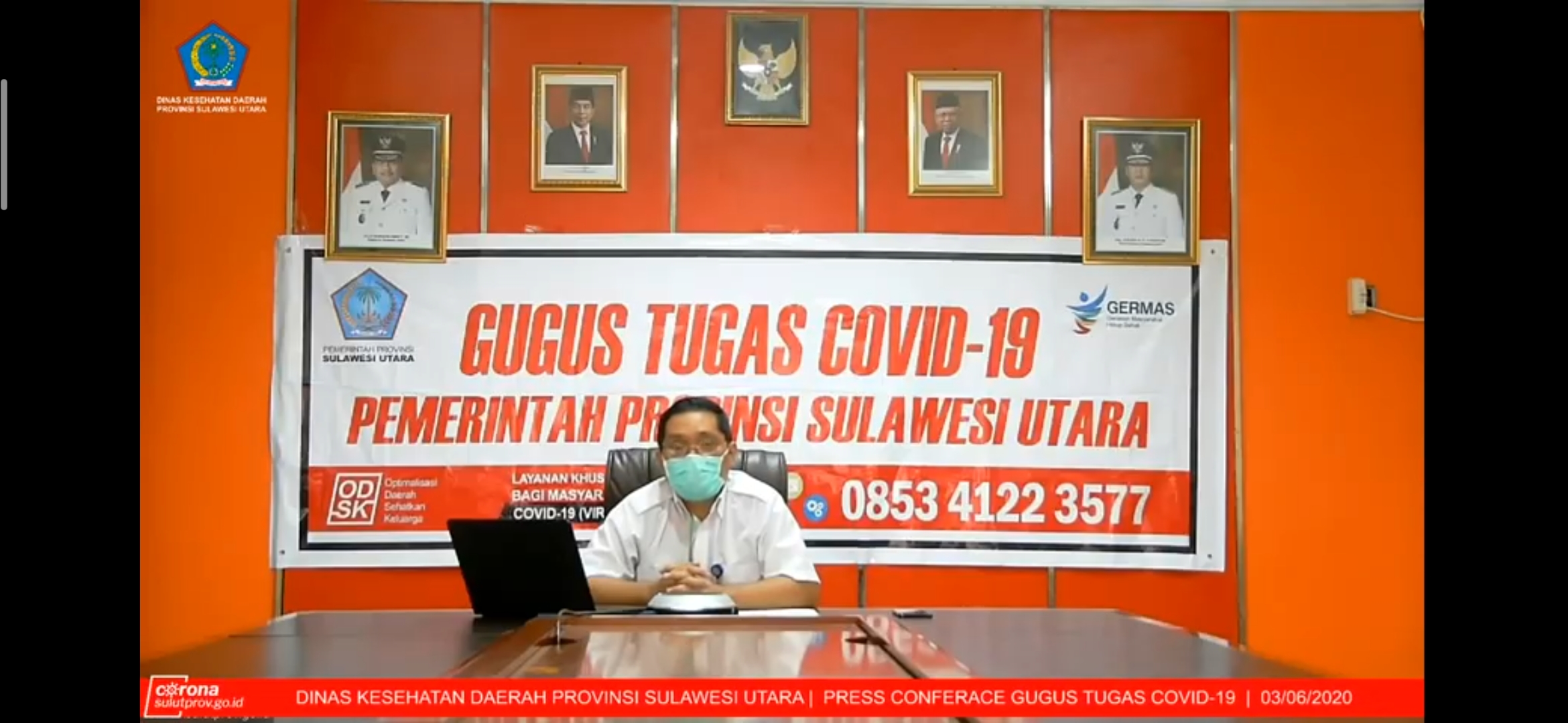 Sulut Rawat 221 PDP Covid-19, RSUP Kandou Terbanyak