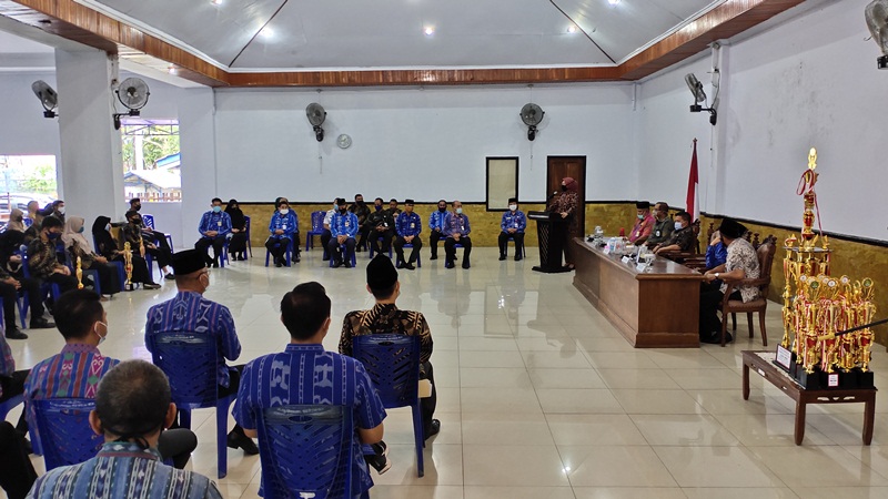 Tatong Bara Bangga Kontingen Kafilah MTQ Kotamobagu Bawa Pulang Piala Juara Umum