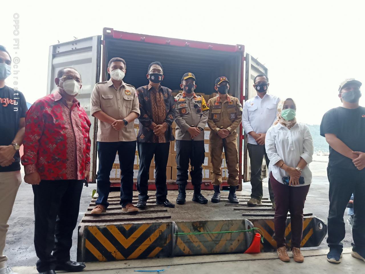 Kajati dan Forkopimda Sulut Pantau Surat Suara Pilkada di Pelabuhan Bitung