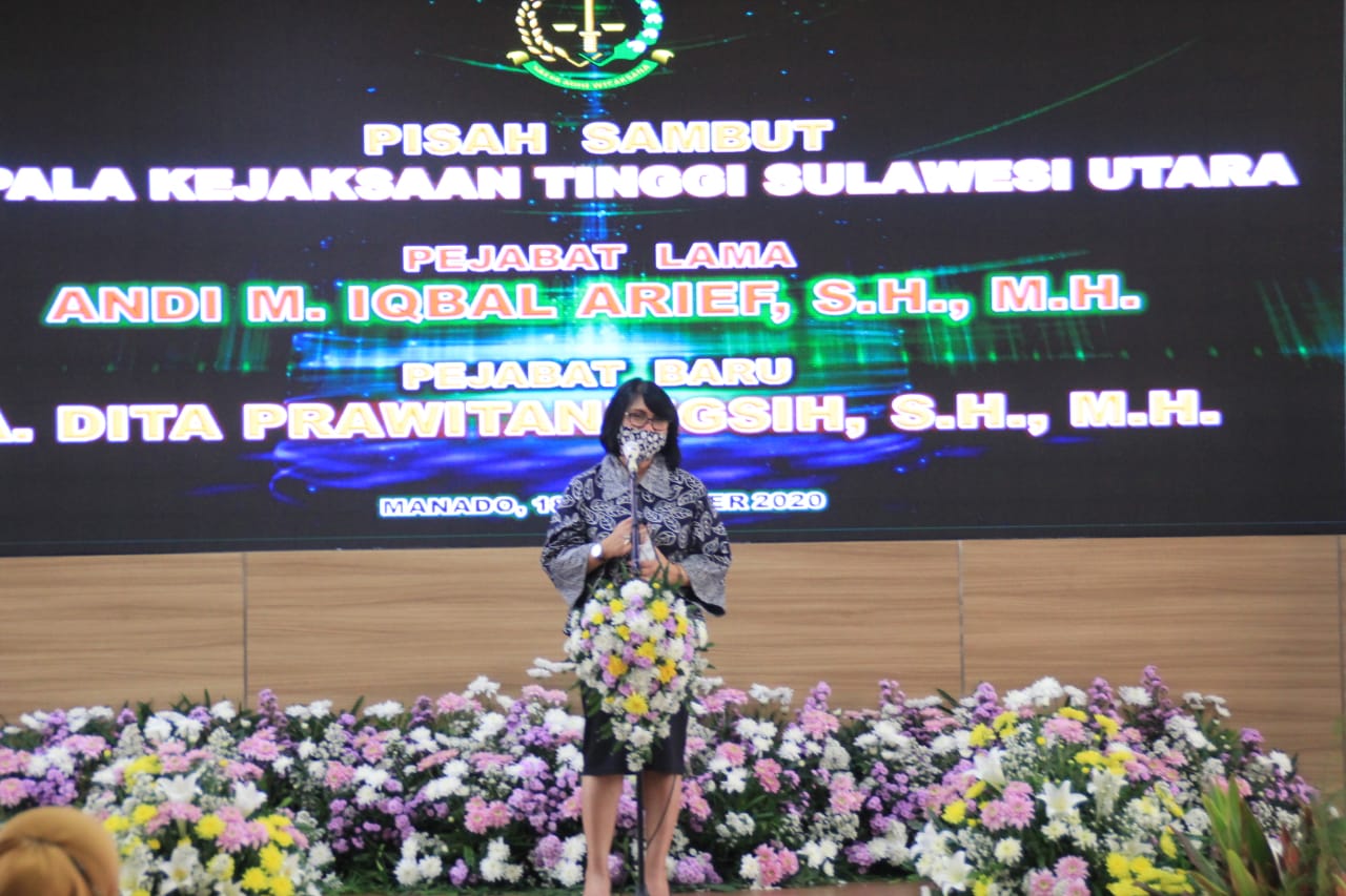 Dita: Tidak Terpikirkan Menjadi Kajati Sulut, Tetapi Mendapat Tanda Pergi untuk Kembali