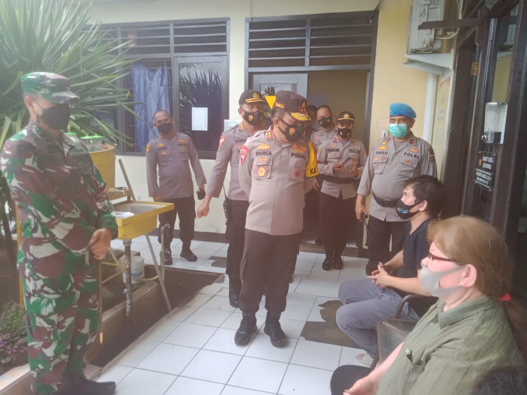 Irjen Pol Panca Simanjuntak Tinjau Layanan Publik Polres Bitung, Sekalian Pamit