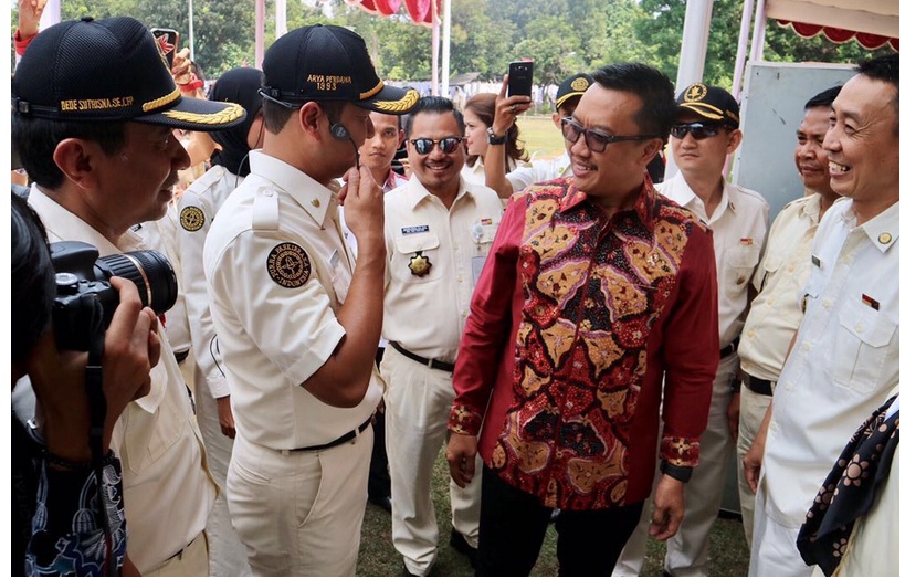 Kapolres Minsel Jadi Komandan Apel Purna Paskibraka di Jakarta