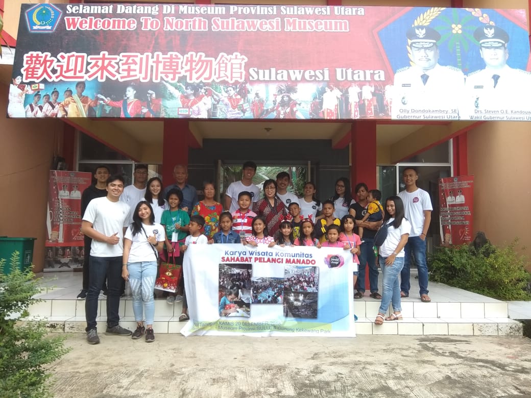 Anak-anak Pemulung TPA Sumompo Ikut Karya Wisata Bersama Sahabat Pelangi Manado