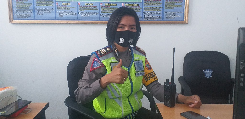 Kasat Lantas Cantik Ini Sebut Menjadi Polwan Tidak Mudah, Berpesan Jaga Diri dan Tingkatkan Kualitas