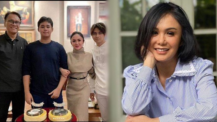 Yuni Shara Kompak dengan Mantan Suami Saat Rayakan Ulang Tahun Anak, Intip Potretnya!