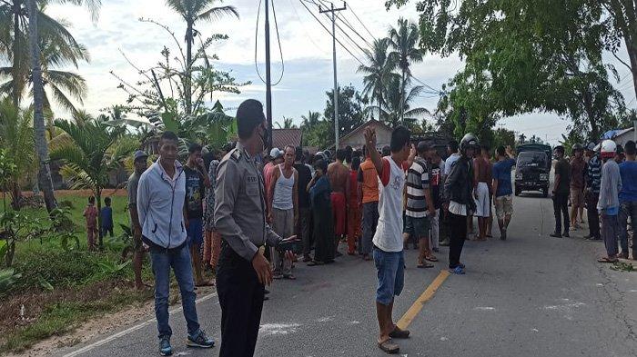 Kecelakaan Maut Pukul 07.50 WIB, Seorang Pengendara Tewas, Tabrakan Beruntun Beat, Shogun dan Vixion