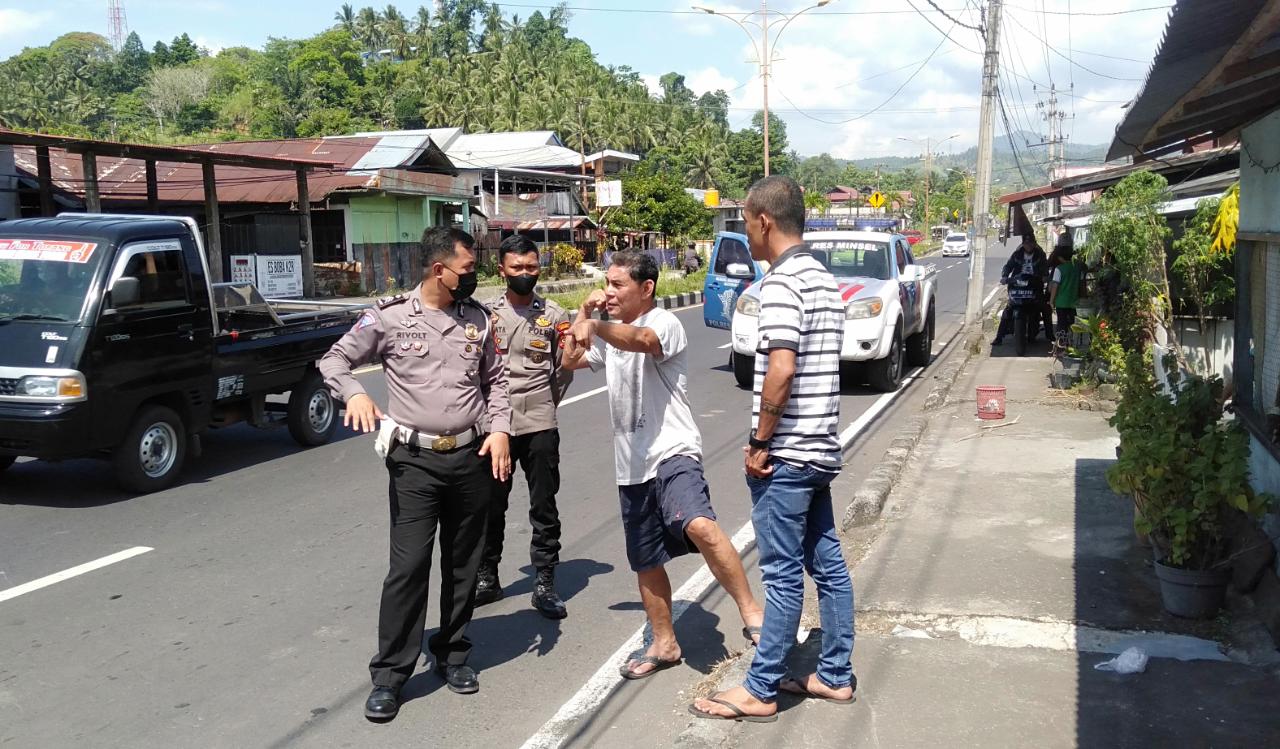 Kecelakaan Lalulintas Terjadi di Kelurahan Bitung Amurang Minsel