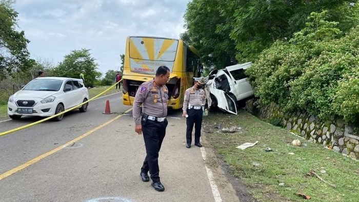 Kecelakaan Maut Tewaskan 6 Penumpang, Sopir Bus Surabaya Indah Serahkan Diri Setelah Sempat Kabur