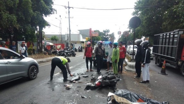 Kecelakaan Maut Pukul 09.00 WIB, Ibu dan Anak Tewas, Baru Jemput Sekolah Lalu Terlindas Truk Sembako