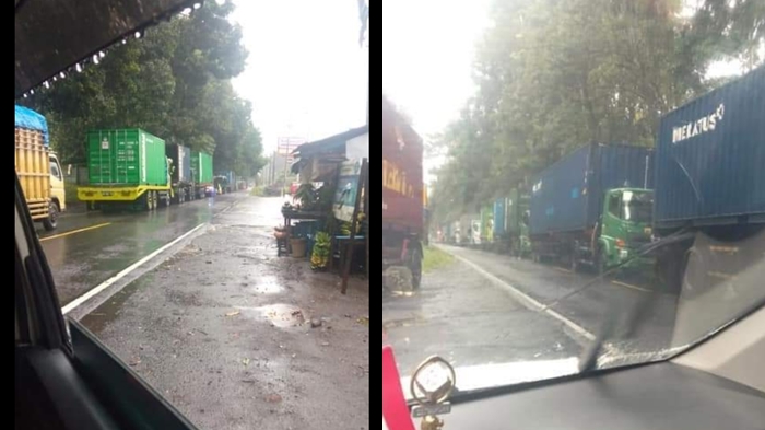 Pohon Tumbang, Jalan By Pass Manado-Bitung Lumpuh