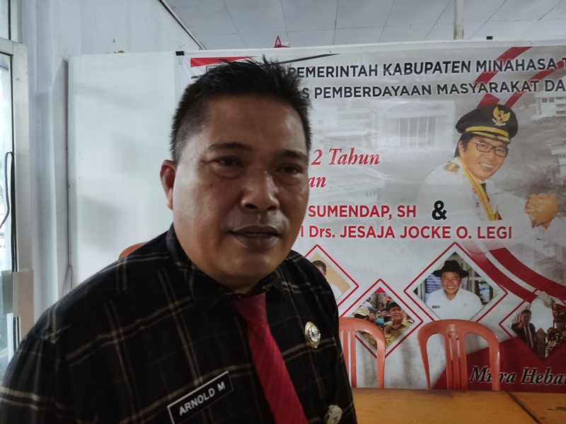 Kepala Dinas PMD Arnold Mokosolang Beber Proyeksi APBDes Tahun 2022 di Kabupaten Mitra