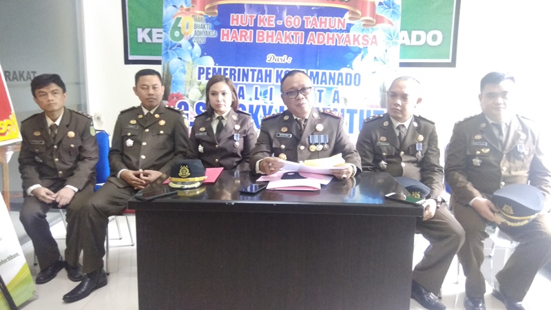 Pertengahan 2020, Kejari Manado Telah Mengamankan Uang Negara Rp 2 Miliar