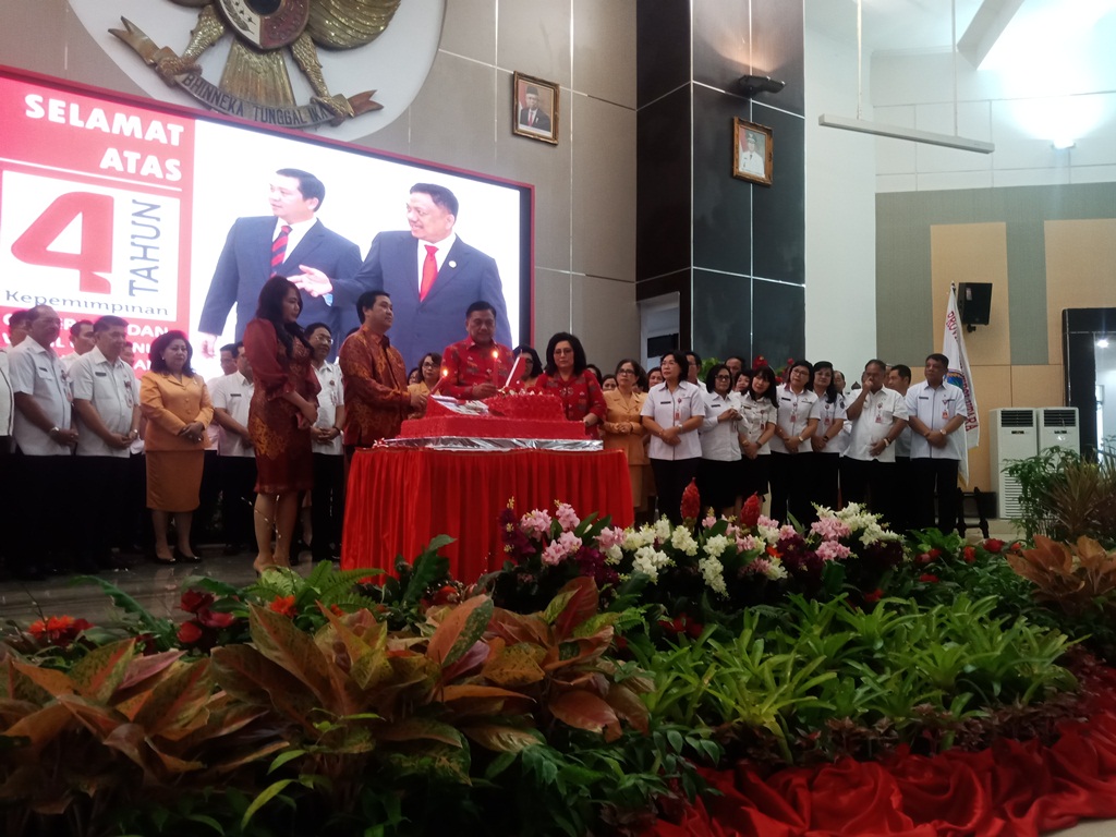 ODSK 4 Tahun Pimpin Sulut, Sampaikan Rasa Syukur Bisa Capai Visi Misi