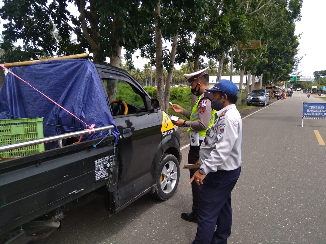 5 Sasaran Tilang Polres Boltim Dalam Operasi Patuh Samrat 2020
