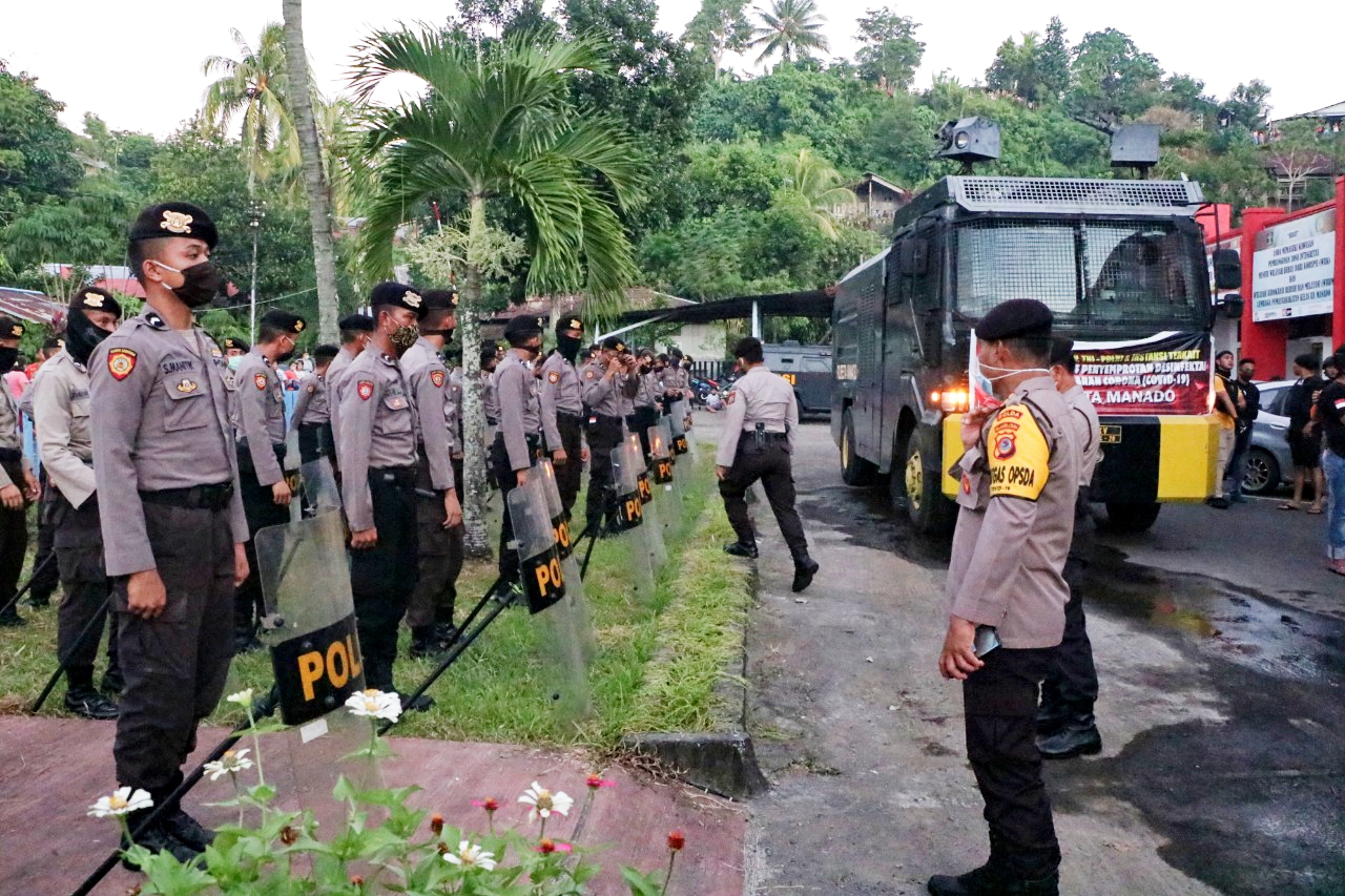 Kabid Humas Polda Sulut: Aparat Gabungan Berhasil Redam Kerusuhan di Lapas Kelas II A Manado