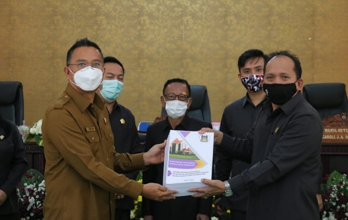 DPRD dan Pemkot Tomohon Sepakat Ramperda Pertanggung Jawaban APBD 2019