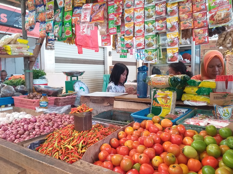 Harga Barito di Pasar Segar Paal 2 Manado Naik, Bawang Merah Mencapai Rp 48 Ribu