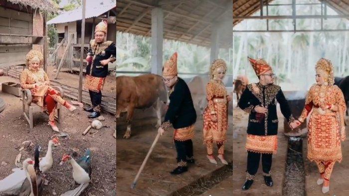 KISAH Calon Pengantin Foto Prewedding di Kandang Bebek dan Sapi, Terungkap Idenya