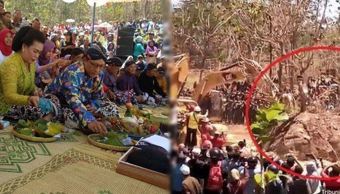 Kisah Watu Temanten yang Sulit di Bongkar Meski dengan Alat Berat, Berhasil Setelah Lakukan Hal Ini