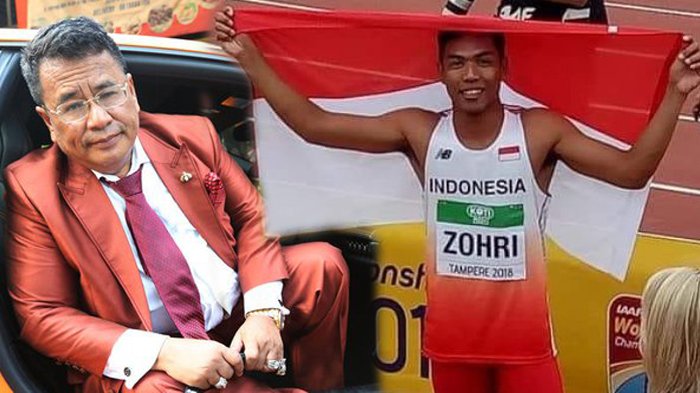 Minta Nomor Rekening Lalu Muhammad Zohri, Hotman Paris Tepati Janji Beri Sumbangan Rp 100 Juta