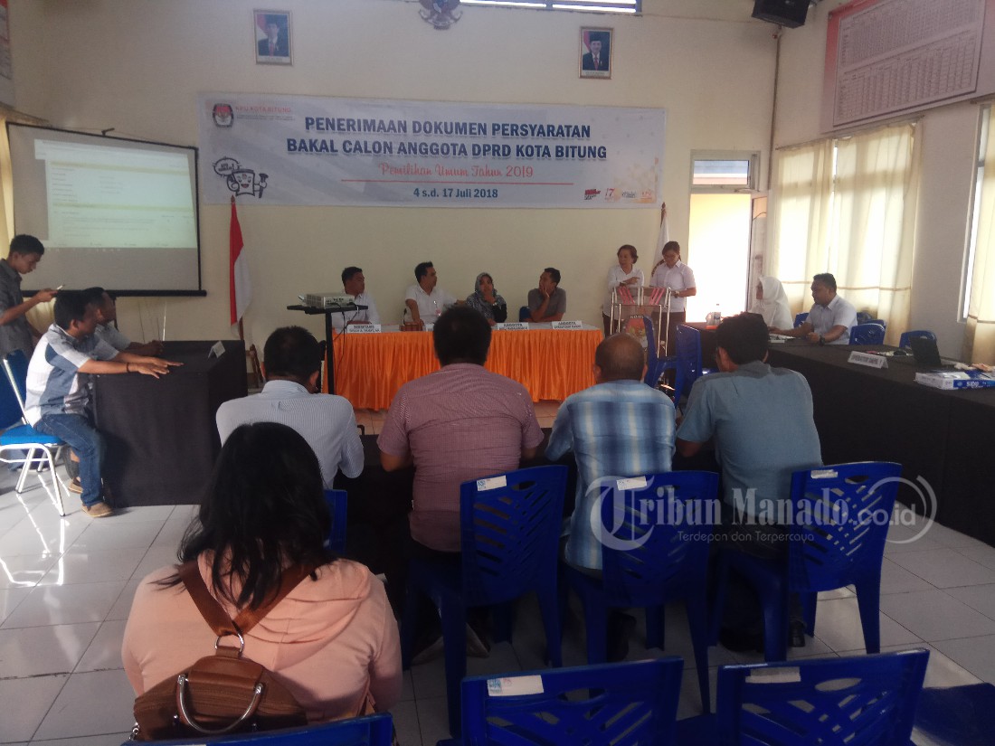 KPU Bitung Siap Terima Pendaftaran Calon Legislatif dengan Perlakuan Sama