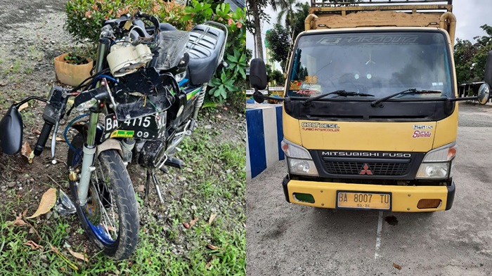 Kecelakaan Maut Pukul 12.30 WIB, Pemotor RX King Tewas, Korban Melajut Tabrakan dengan Truk