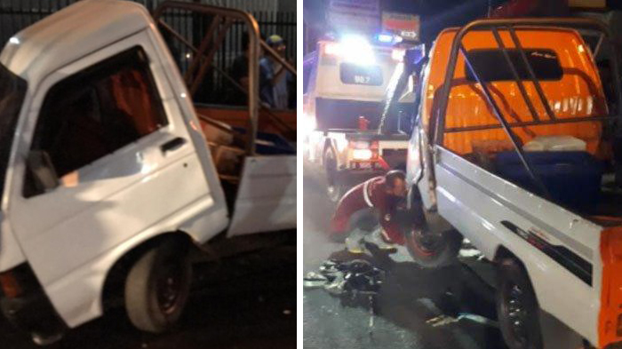 Kecelakaan Maut, Kartika Tewas, Motornya Melaju dan Menyerempet Pemotor Lain hingga Mobil Pikap