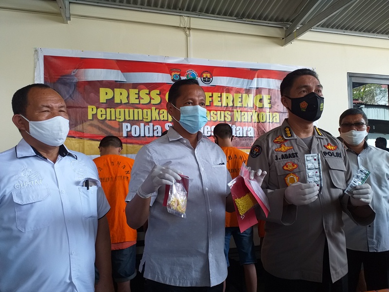Polda Sulut Ungkap 5 Kasus Peredaran Narkoba dalam Sebulan, Ada yang Melalui Toko Online