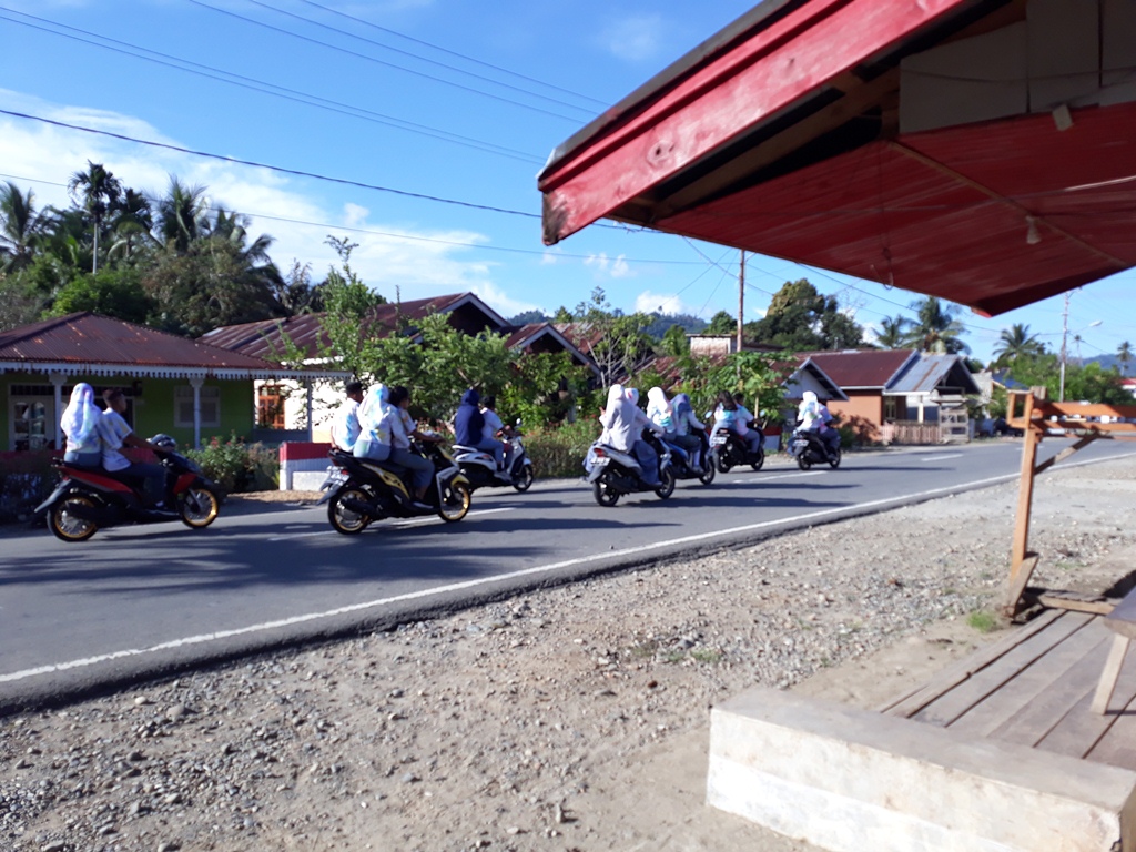 Di Tengah Pandemi Covid-19, Siswa-siswi di Bolsel Konvoi Kelulusan, Ini Tanggapan Kapolres