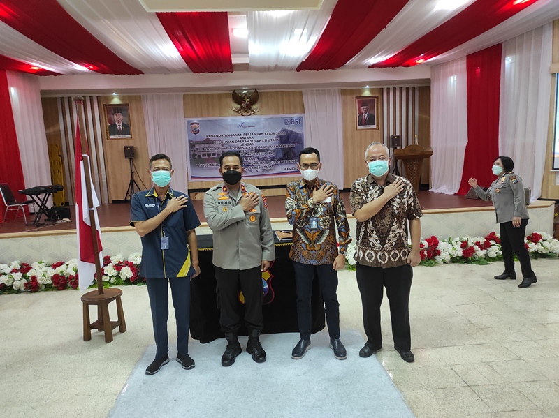 Polda Sulut Kerjasama BRI, Asabri dan PT KMS Beri Fasilitas KPR bagi Ribuan Polisi