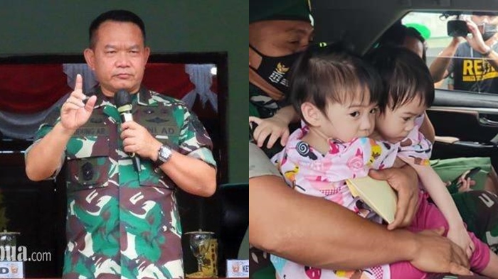 Masih Ingat Bayi Kembar Siam Anak TNI, Joana dan Jofelin? Dibantu KSAD Jenderal Dudung untuk Operasi