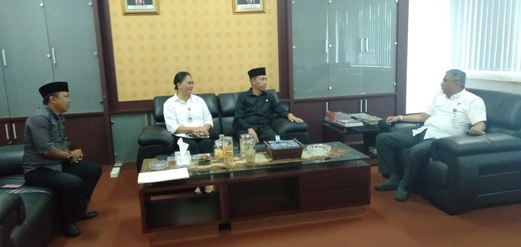 Mantapkan Program Desa, Bupati Bolsel Iskandar Kamaru Datangi Dirjen Bina Pemerintahan Desa