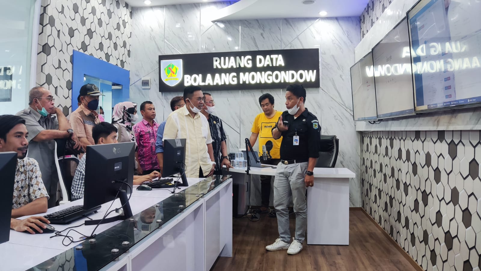 DPRD Gorontalo Belajar Program Satu Data di Kominfo Bolmong