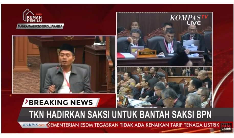 TERPOPULER Momen Menarik Selama Sidang di MK: Komisioner KPU Tertidur hingga Selfie Kubu 01 & 02