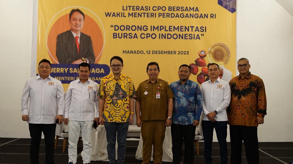 Wamendag Jerry Sambuaga Hadiri Literasi CPO di Minahasa, Sulawesi Utara