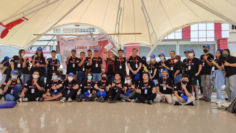 Rayakan HUT RI ke-77, Komunitas Arsisketur Manado Sulawesi Utara Gelar Lomba Sketsa