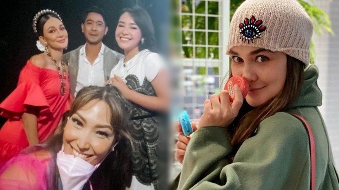 Bertemu Andin dan Aldebaran 'Ikatan Cinta', Luna Maya Salah Tingkah saat Dibantu Arya Saloka