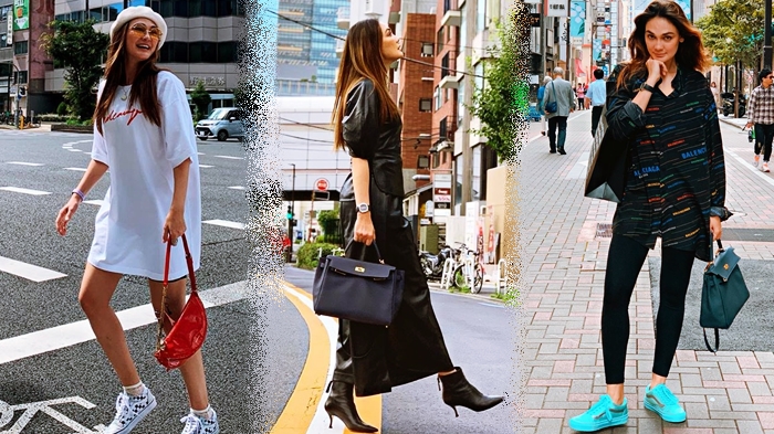 Luna Maya Tenteng Tas Mini Saat Liburan ke Tokyo, Harganya Capai Ratusan Juta Rupiah